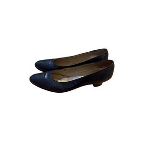 Salvatore Ferragamo Black  Heels size 9 1/2